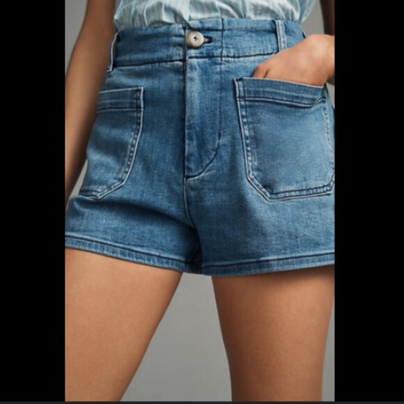 Brand New Maeve The Colette Denim Shorts - Picture 1 of 6